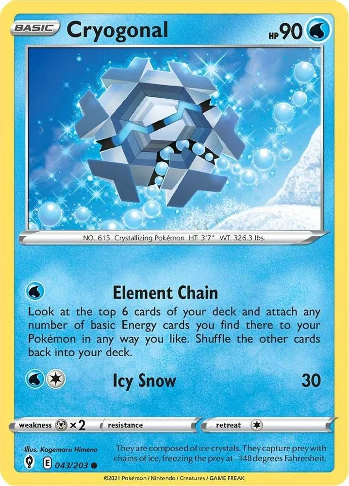 Cryogonal 043/203 — front