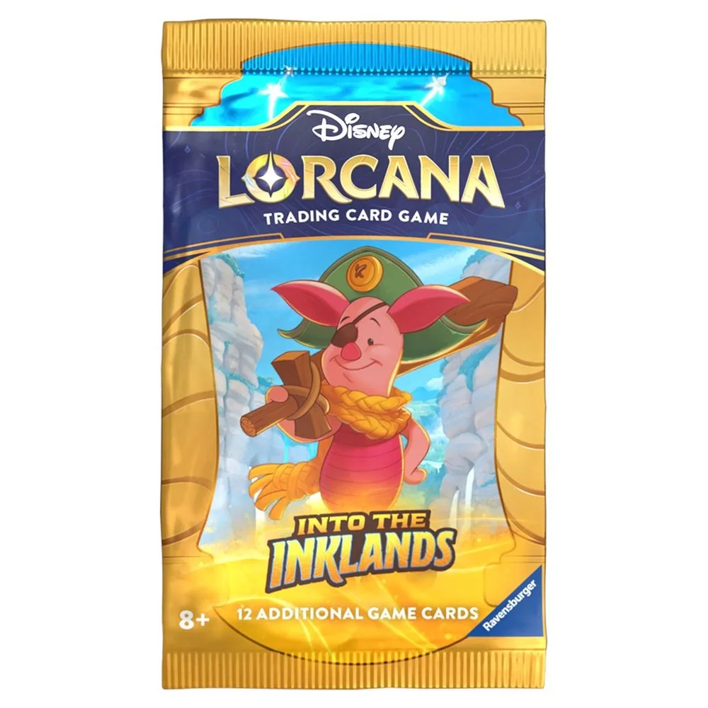 Disney Lorcana: Into the Inklands Booster Pack — front
