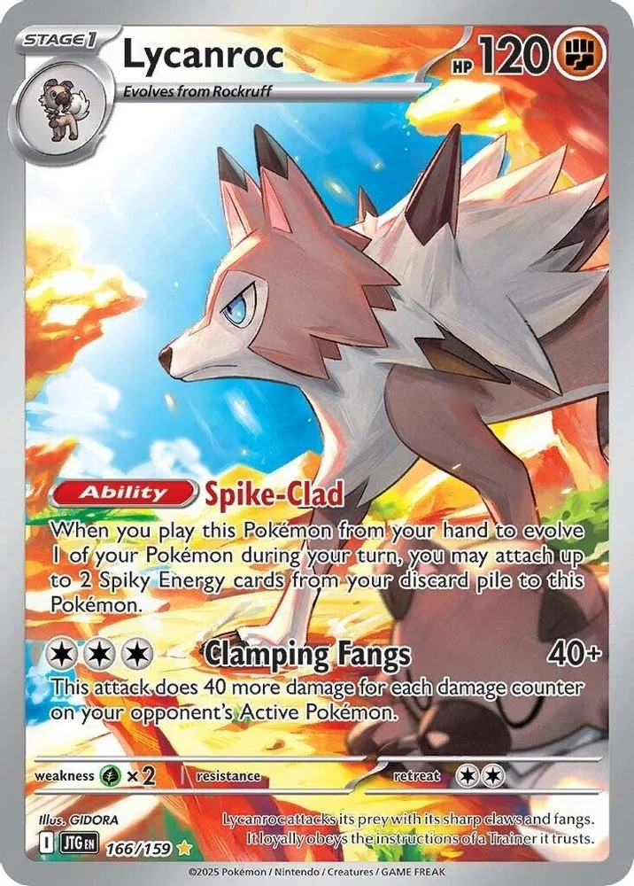 Lycanroc 166/159 — front