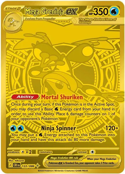 Mega Greninja ex 122/086