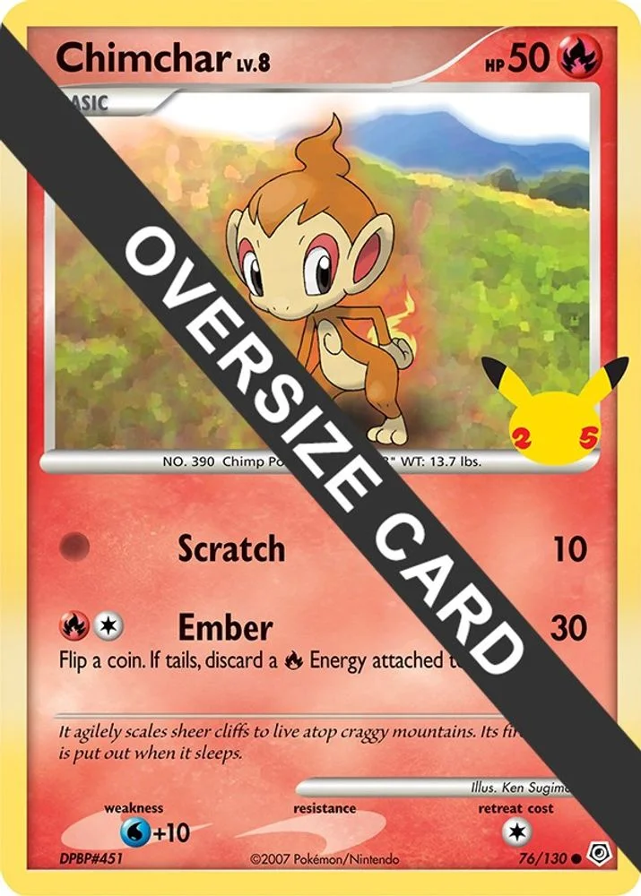 Chimchar 076/130 — front