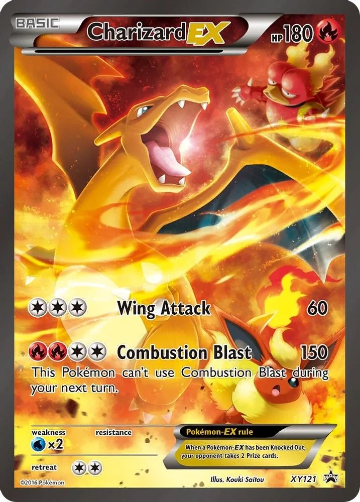 Charizard EX - XY121 — front