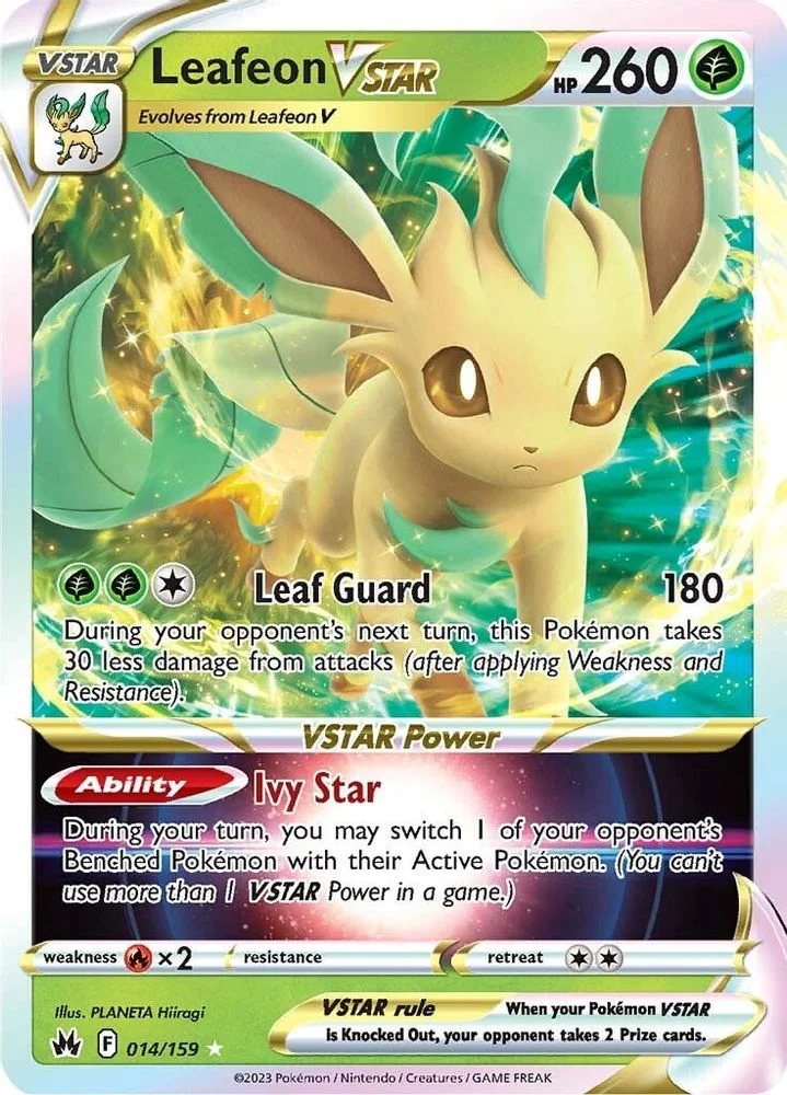 Leafeon VSTAR 014/159 — front