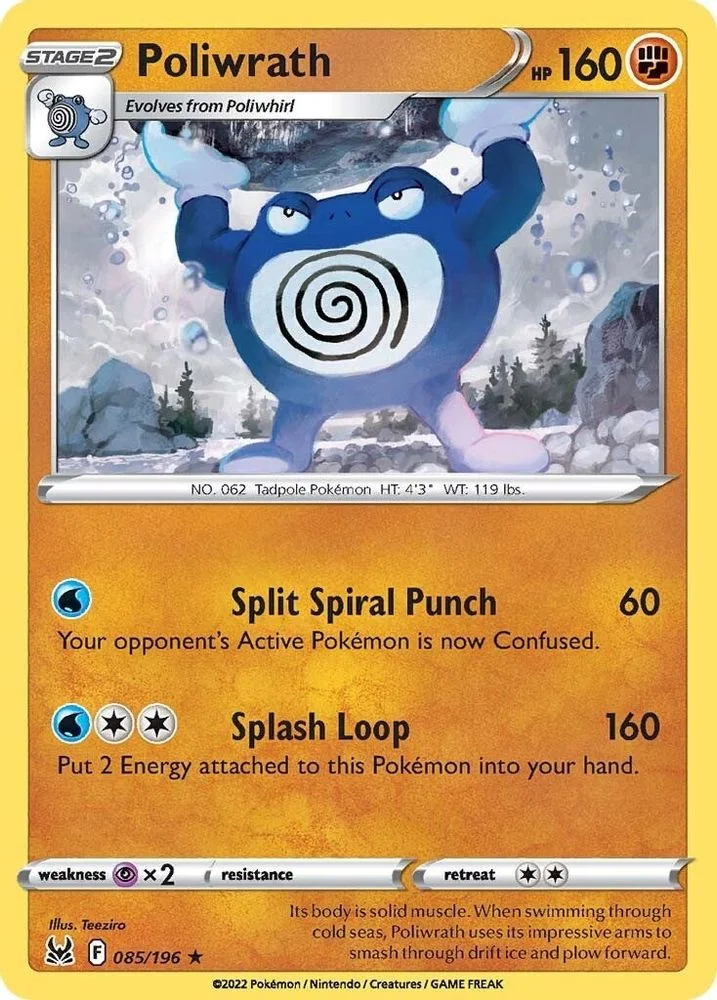 Poliwrath 085/196 — front