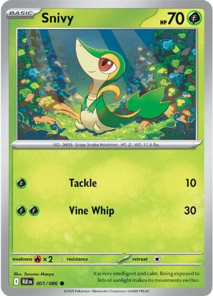 Snivy 001/086 — front