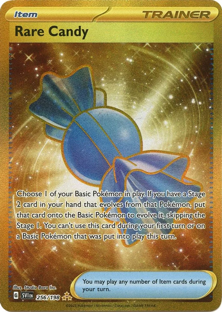 Rare Candy 256/198 — front