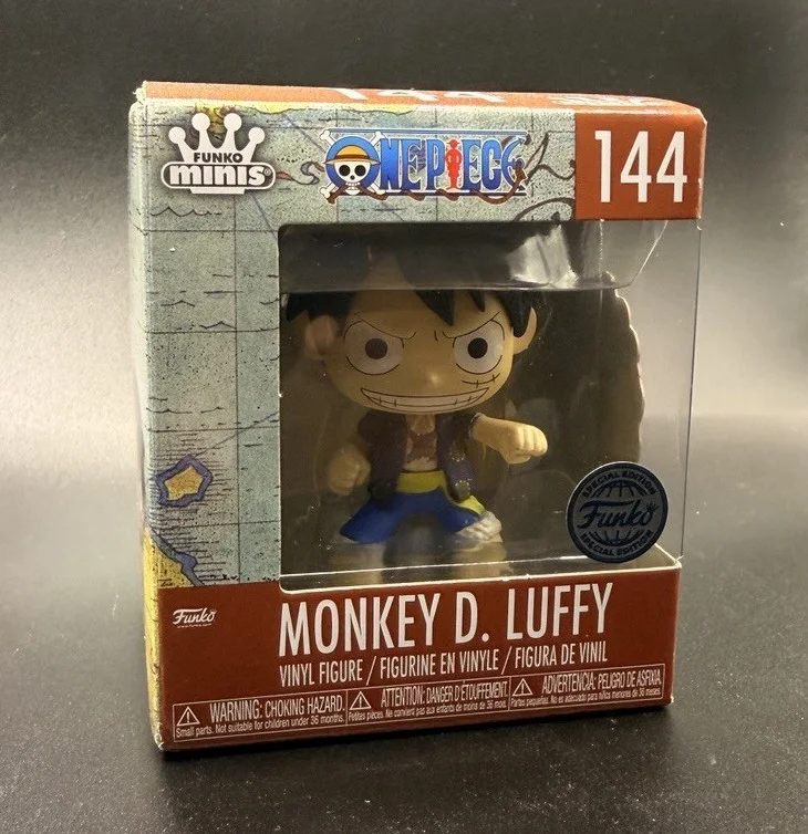 Funko Minis One Piece Monkey D. Luffy Special Edition #144 Vinyl Figure — front