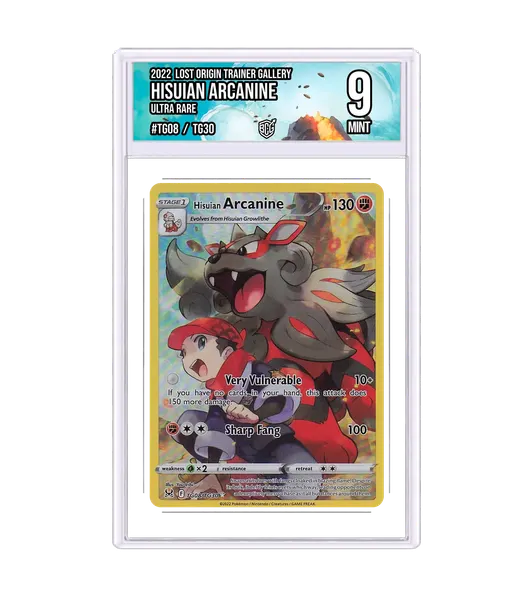 Hisuian Arcanine TG08/TG30 · BCG 9 Mint