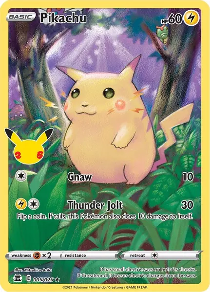 Pikachu 005/025