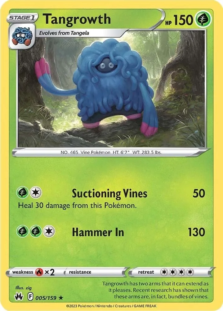 Tangrowth 005/159 — front