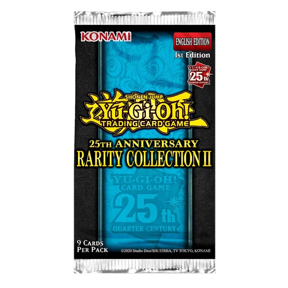 25th Anniversary Rarity Collection II Booster Pack — front