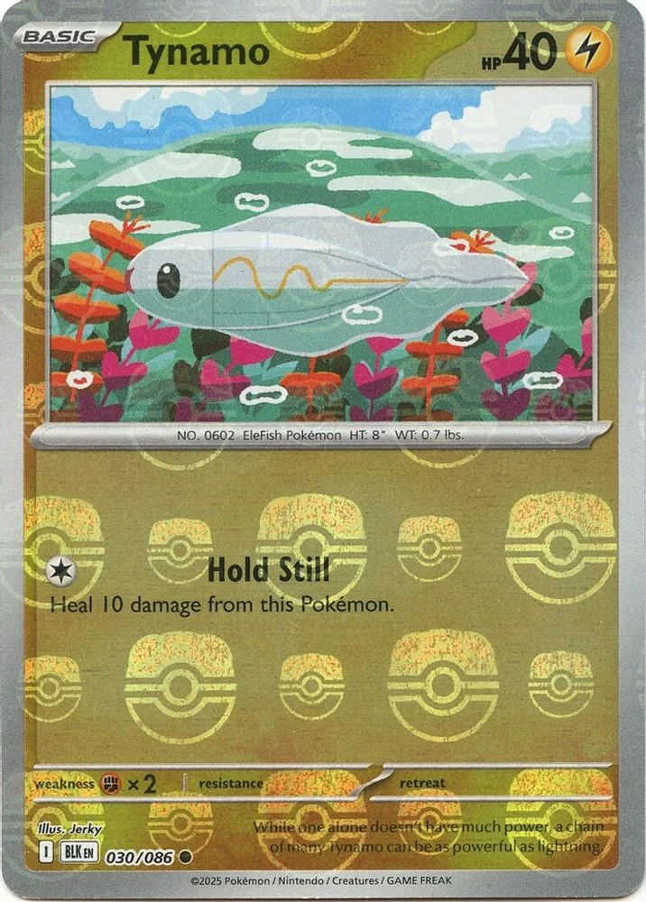 Tynamo 030/086 (Master Ball Pattern) — front