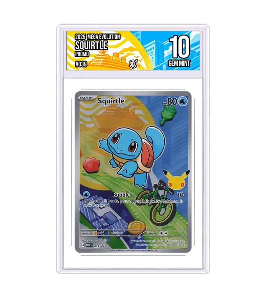 Squirtle 039 · BCG 10 Gem Mint
