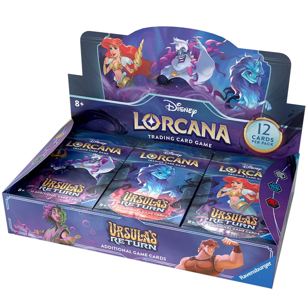 Disney Lorcana: Ursula's Return Booster Box — front