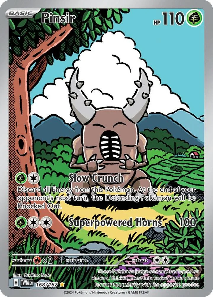Pinsir 168/167 — front