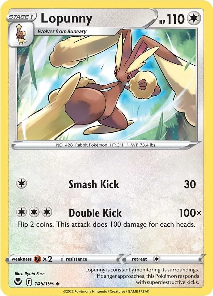 Lopunny 145/195 — front