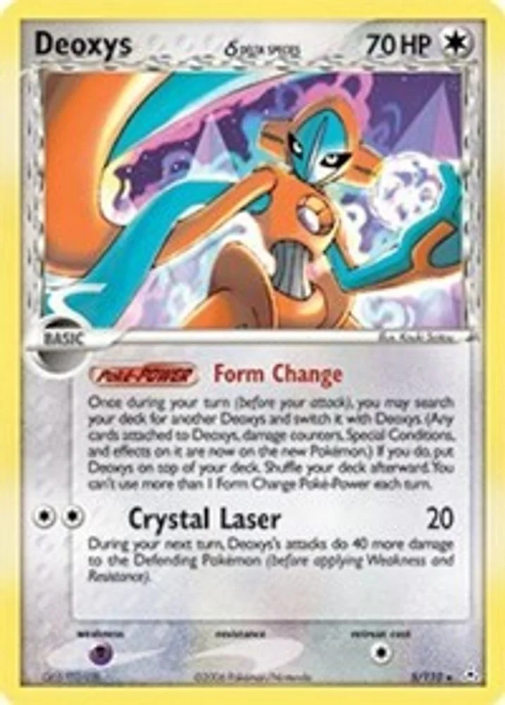 Deoxys 5/110 — front