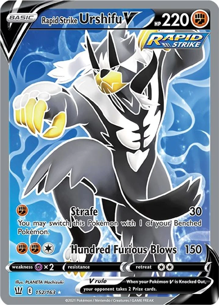 Rapid Strike Urshifu V 152/163 (Full Art) — front