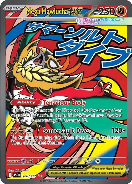 Mega Hawlucha ex 268/217