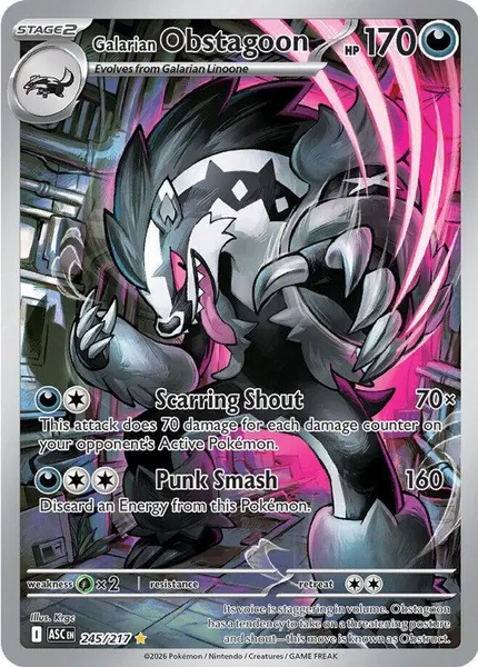 Galarian Obstagoon 245/217