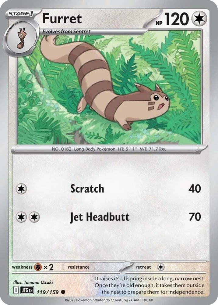 Furret 119/159 — front
