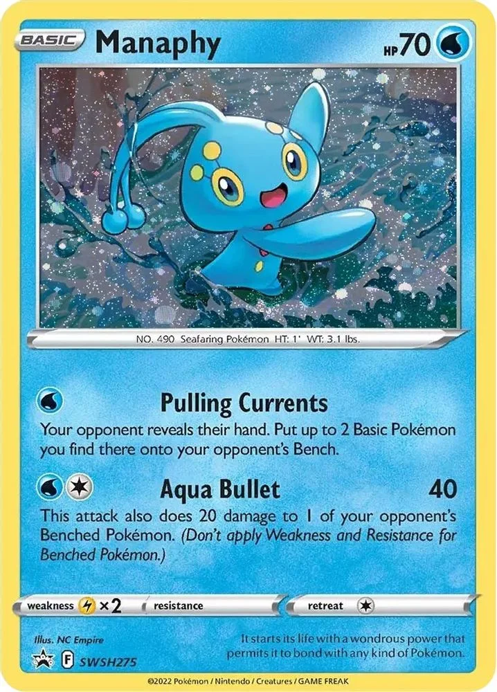 Manaphy - SWSH275 — front