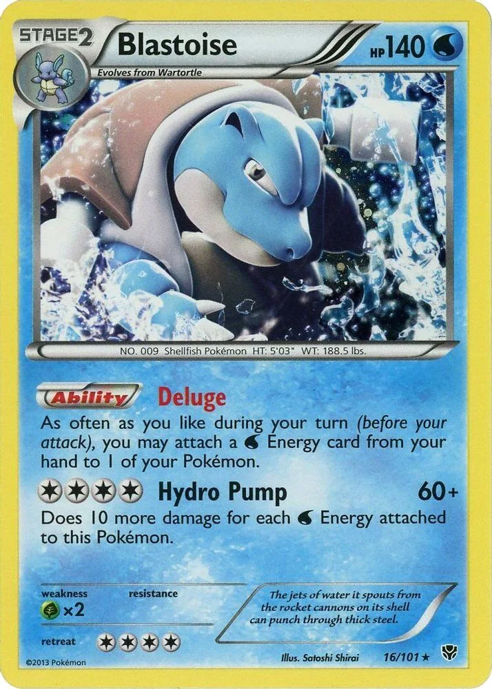 Blastoise 016/101 (Cosmos Holo) — front