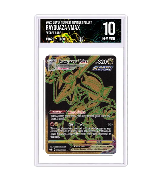 Rayquaza VMAX TG29/TG30 · BCG 10 Gem Mint