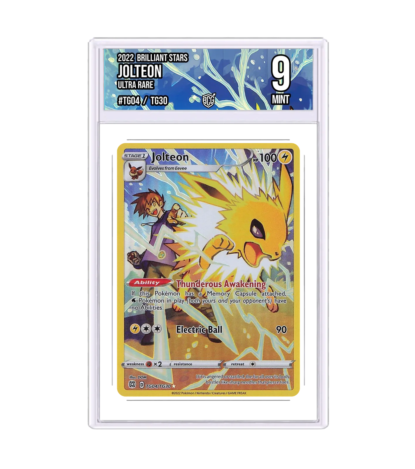 Jolteon TG04/TG30 · BCG 9 Mint — front