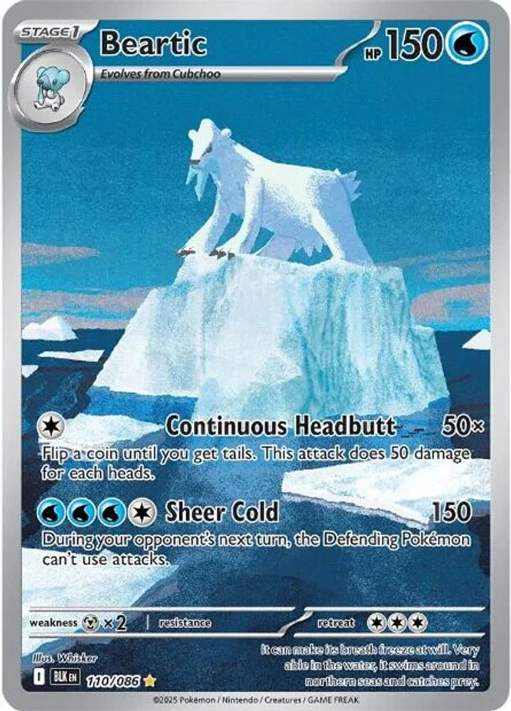 Beartic 110/086 — front