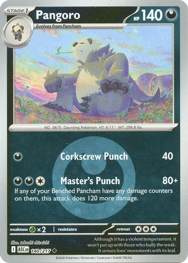 Pangoro 140/217 (Energy Symbol Pattern) — front