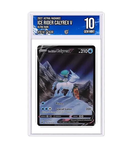 Ice Rider Calyrex V TG14/TG30 · BCG 10 Gem Mint