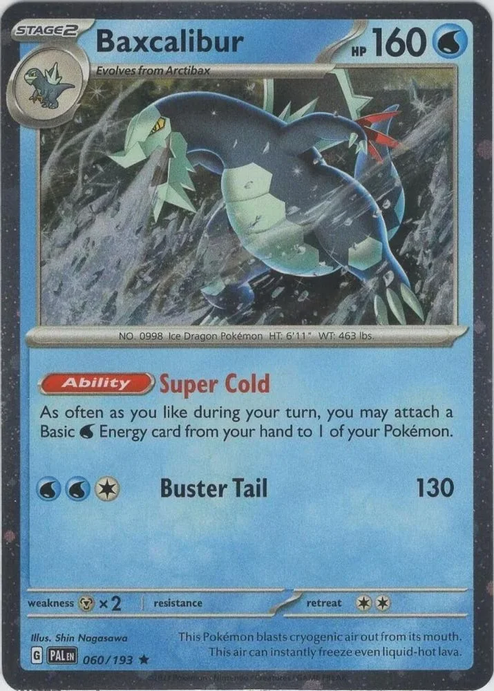 Baxcalibur 060/193 (Cosmos Holo) — front