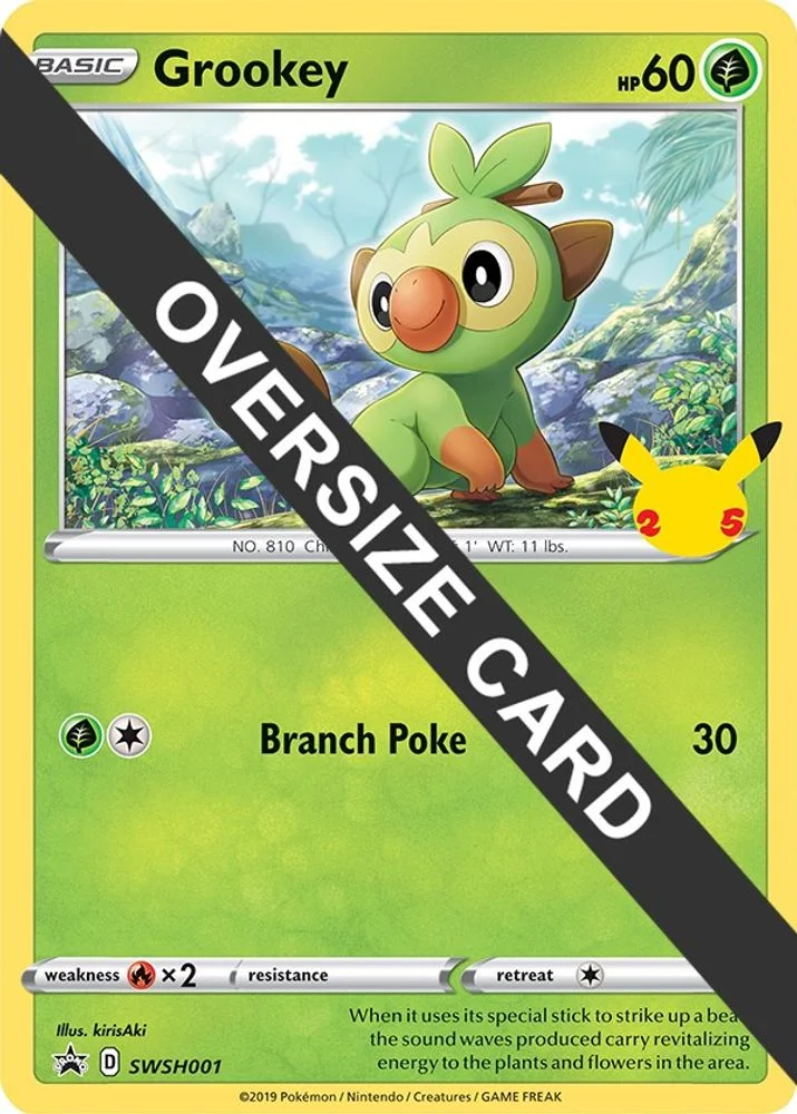 Grookey SWSH001 — front