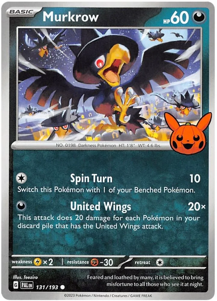 Murkrow 131/193 — front