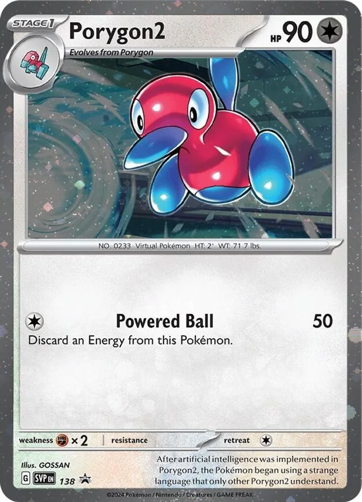 Porygon2 138 — front