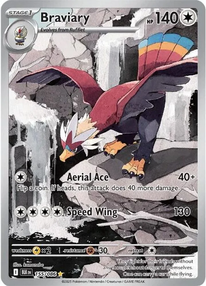 Braviary 155/086 — front