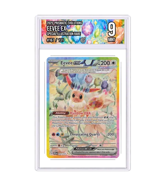 Eevee ex 167/131 · BCG 9 Mint