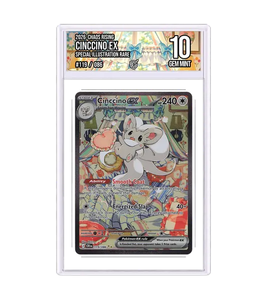 Cinccino ex 119/086 · BCG 10 Gem Mint