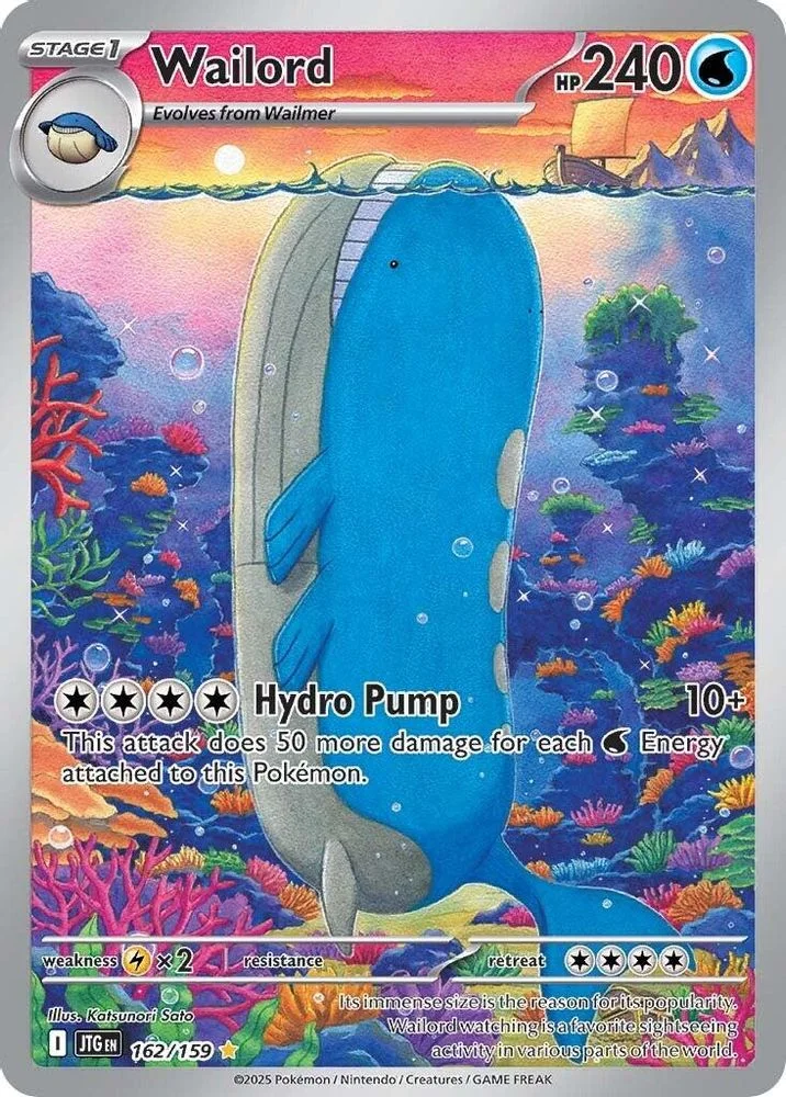 Wailord 162/159 — front