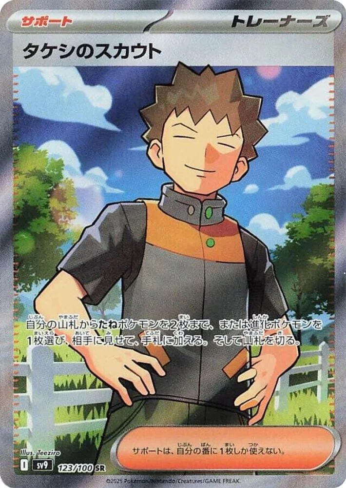 Brock's Scouting 123/100 — front