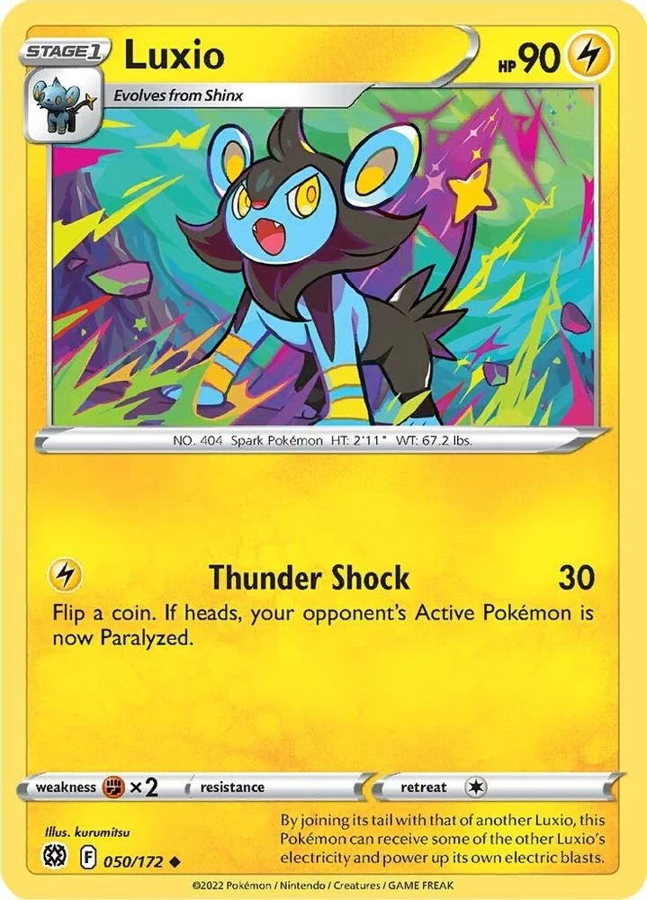 Luxio 050/172 — front
