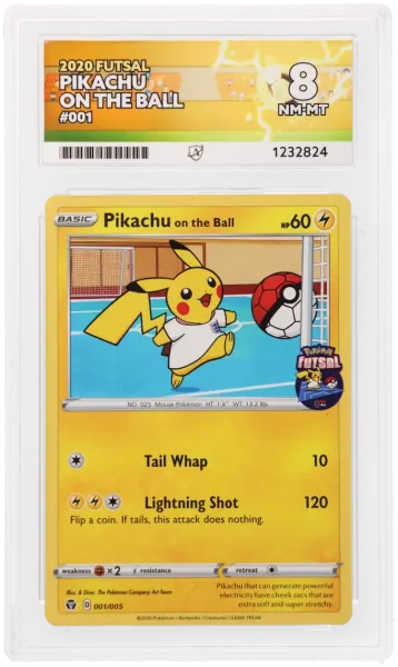 Pikachu On The Ball 001/005 · ACE 8 NM/MT