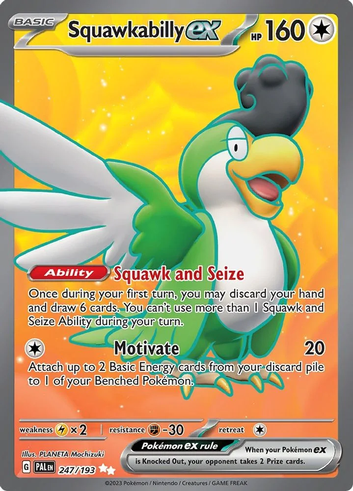 Squawkabilly ex 247/193 — front