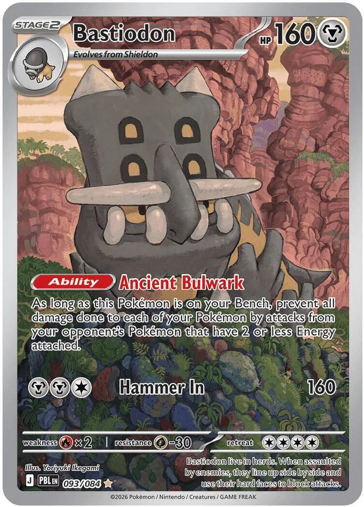 Bastiodon 093/084 — front