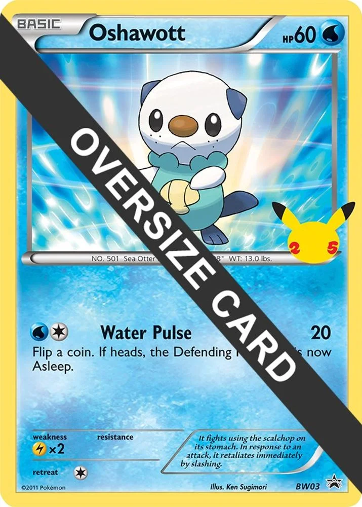 Oshawott BW03 — front