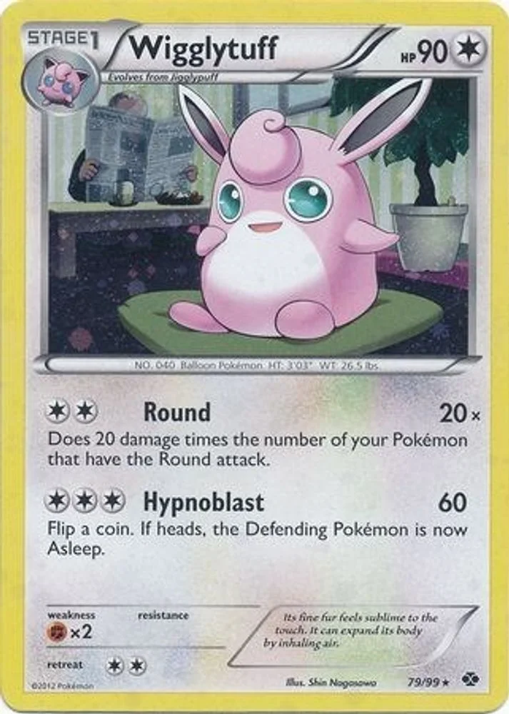 Wigglytuff 079/099 (Cosmos Holo) — front