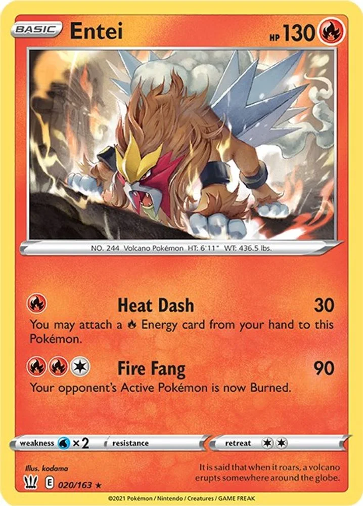 Entei 020/163 — front