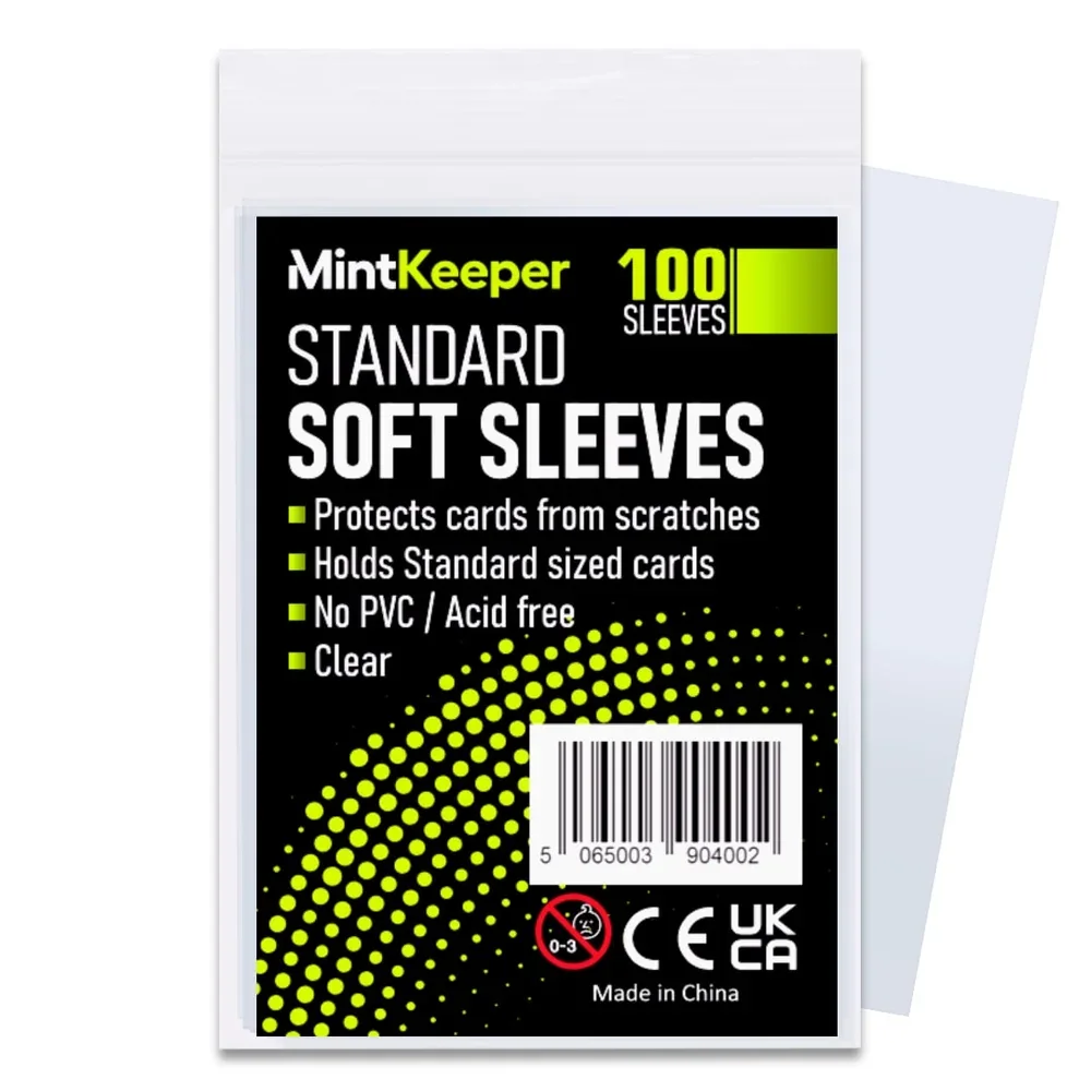MintKeeper - Standard Soft Card Sleeves (100) — front