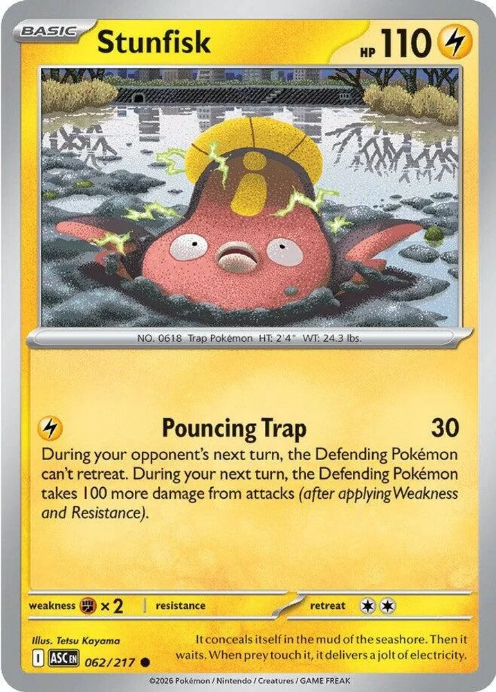 Stunfisk 062/217 — front